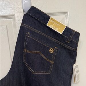 Michael Kors Indigo Denim with Gold Accents - Women Petite 18W